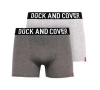 Duck and Cover Mens Darton Marl Boxer Shorts (Pack of 2) BG731