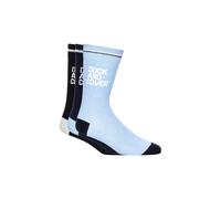 Duck and Cover Mens Drenor Socks (Pack of 3)6 UK-11 UK Blue/Black/Grey BG1469