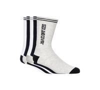 Duck and Cover Mens Juble Sports Socks (Pack of 5)6 UK-11 UK White/Grey/Black B
