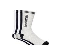 Duck and Cover Mens Juble Sports Socks (Pack of 5) (White/Grey/Black) - Size UK 6-11