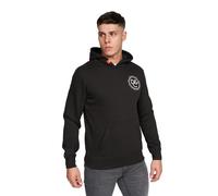 Duck and Cover Mens Macksony Marl Hoodie (Black) - Size Small