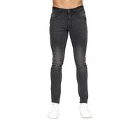 Duck and Cover Mens Maylead Slim Jeans (Black) - Size 40 Short