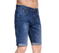 Duck and Cover Mens Mustone Denim Shorts BG452