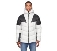 Duck And Cover Mens Raymax Contrast Panel Padded Jacket BG1157