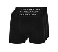 Duck and Cover Mens Sagnet Boxer Shorts (Pack of 3) (Black) - Size Medium