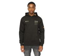 Duck and Cover Mens Skullmatic Hoodie (Black) - Size Small