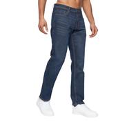 Duck and Cover Mens Hydras Straight Fit Jeans Dark Wash 30/32