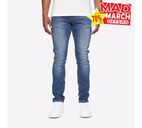 Duck and Cover Jeans Overburg Tapered Slim Fit Mid Wash W30 L30