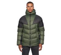 Duck and Cover - Mens 'RAYMAX' Premium Padded Zip Through Lightweight Jackets (XXL, Dark Olive)