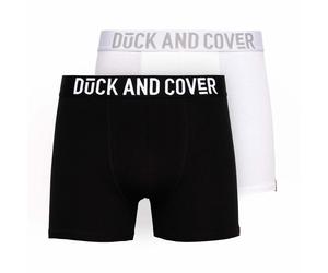 Duck And Cover Salton Boxers 2Pk Men's Colour : Black