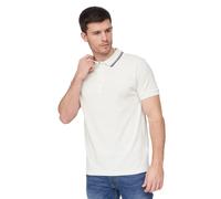 Duck And Cover Samtrase Polo Shirt Men's Colour : Off White