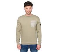 Duck And Cover Trentforth Men's Sweatshirt Men's Trainers, Size S In Sage Green