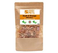 Duck and Orange Rolls Dog treat, 200g