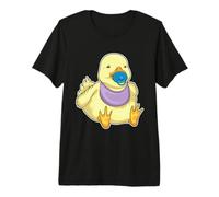 Duck Baby Pacifier Bib Premium T-Shirt