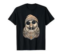 Duck Beanie and Iced Coffee Value Graphic T-Shirt, Men, Black, S
