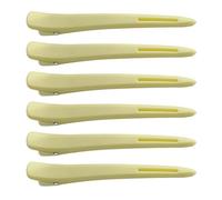 Duck-Billed Hair Clips, Non-Slip Styling, Cute No Creases 6-Piece Silicone Thick, Strong Grip & Durable Design, Portable Hair Set For Accessories Women,Cutting, 4.72 Inc, 4 Colors