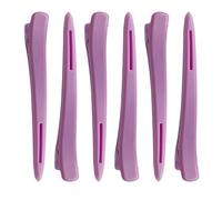 Duck Billed Hair Clips Set, 12cm ABS Non-Slip Styling Clips, 65g Portable Hair Styling Accessories, 6x Durable Clip for Salon, Home, Travel