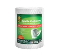 Duck Brand Bubble Wrap Original Cushioning, 12 Inches Wide x 60 Feet Long, Single Roll (1061835)