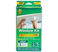 Duck Brand Rolled Window Insulation Kit: 62 in. x 126 in. (Clear) / 3 pieces