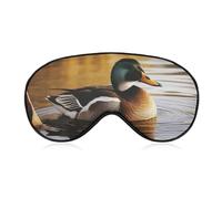 Duck by The Lake Eye Mask, Side Sleeping Mask Light Blindfold Sleeping Mask Nose Pad and Elastic Band for Children Women and Men