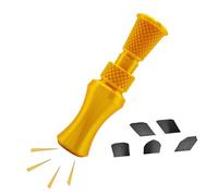 Duck Call - Hunting Whistle with Realistic Sound, Game Call for Outdoor Training Fun, Portable Design with Replaceable Chips, Hunting Accessory for Adults Kids and Beginners, 1.26 Inch