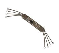 Duck Call Lanyard - 80 cm Nylon Camouflage Duck Hunting Gear | Lightweight Non-Slip Duck Call Whistle With 8 Hanging Loops | Single Shoulder Carrier For Wild Bird Geese And Waterfowl Camp