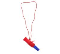 Duck Call Mallard Whistle Plastic Red with Lanyard for Field Hunting | High-volume Sound, Realistic Mimicry, Practice Use, Outdoor Enthusiasts, Waterfowl Hunters, Portable Red Plastic