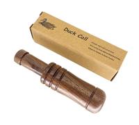 Duck Call - Realistic Sound Animal Caller, Natural Wood Duck Whistle For Beginners, 13x2.7cm Hand Crafted Timber + 32g Lightweight, Authentic Tone - For Camping & Hiking