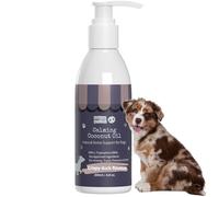 Duck Calming Coconut Oil for Dogs & Cats - 200ml Anxiety Relief Supplement with Chamomile, Valerian & Ashwagandha - Natural Stress Soothing Formula - Fast-Acting & Long-Term Calmer