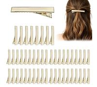 Duck Clips 50 Pieces Extended Non-Slip No-Trace Metal