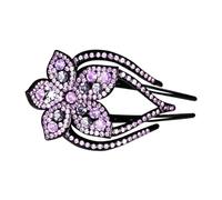 Duck Clips - Strong Hold Rhinestone Girl Pins,Womens Hair Clips Ponytail Holders - for Long Curly Thick Thin Ponytail Bun Home Office Outdoor Travel Wedding Party
