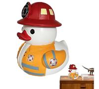 Duck Coin Bank, Money Jar | Colorful Table Collection | Resin Indoor Home Decorations, Funny Duck Statue for Living Room, Bedroom