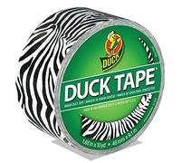 Duck Colored Duct Tape, 1.88 inch x 10 yds, 3 inch Core, Zebra