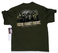 Duck Commander Duck Dynasty Faith Family Ducks Shirt, Moss, X-Large