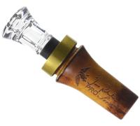 Duck Commander Jase Robertson Pro Series Duck Call - Easy Blowing, Double Reed Wood Duck Call for Duck Hunting Accessories - Burnt Hedge