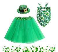 Duck Costume - Irish Lawn Duck Clothing with Hat and Neckerchief, Decorative Seasonal Garden Decoration for Farmhouse Entrance Area Patio Easter