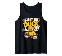 Duck Costume Shut THE Duck UP Funny Carnival Costume Tank Top