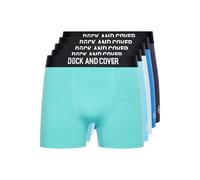 Duck & Cover Men's Boxer Shorts (5 Pack) - Soft Cotton, Breathable, Supportive Fit - No Ride-Up, Multi-Colour XXL