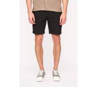 Duck&Cover Men's Everett Slim-Fit Stretch Tailored Chino Shorts in Black | Size: 32 Duck&Cover Black 32