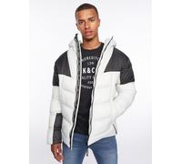 Duck&Cover Men's Raymax Padded Jacket in Cream | Size: Large Duck&Cover Cream L