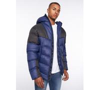 Duck and Cover - Mens 'RAYMAX' Premium Padded Zip Through Lightweight Jackets (L, Navy)