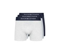 Duck and Cover Men's 3 Pack of Sagnet Boxers in Blue