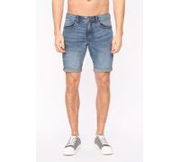 Duck And Cover Mens Zeki Denim Shorts Stone Wash 30