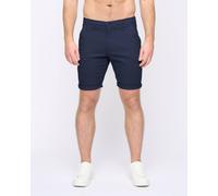 Duck&Cover Moreshore Men's Lightweight Stretch Canvas Chino Shorts with Secure Penny Pocket in Navy | Size: 32 Duck&Cover Navy 32