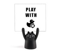 Duck Cruise Art Deco Fashion Memo Holder Cartoon Black Cat Stand Decoration