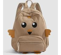 Duck Cute Backpack with Adjustable Shoulder Straps Large Capacity Cartoon Backpack with Computer Compartment for Boys Girls Teenager (Khaki)