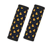 Duck Cute Cartoon Print Luggage Handle Wraps for Suitcase, Soft Travel Luggage Handle Cover Tags Identifiers for Suitcases