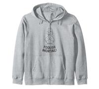 Duck Cute Evil Villain Foolish Mortal Meme Zip Hoodie