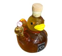 Duck Decanter Statue Wine, Glass Bottle Decoration, Professional Whiskey Decanter 12x14.5cm for Bar Men Women Lovers Family Cabinet Display Storage Hardware Gear Reliable Support Care Daily Use