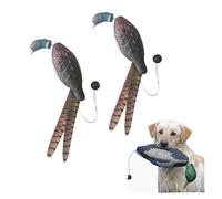 Duck decoys Dove Decoys Hunting Decoys Dummy Birds Dog Training Dummies For Dog Training Hunting Accessories Chewable (Color : Small pheasants, Size : 2pcs)